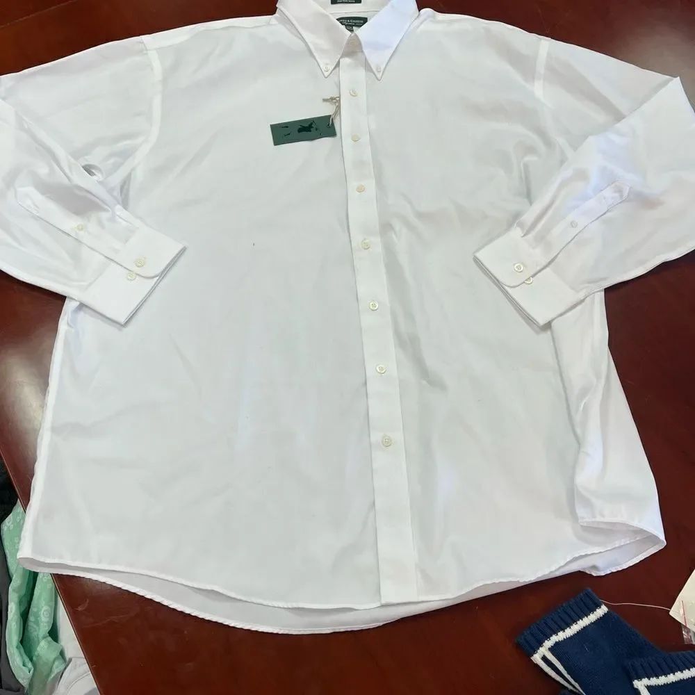 Fairway & Greene Varsity Pebble Beach Dress Shirt sz XXL NWT
